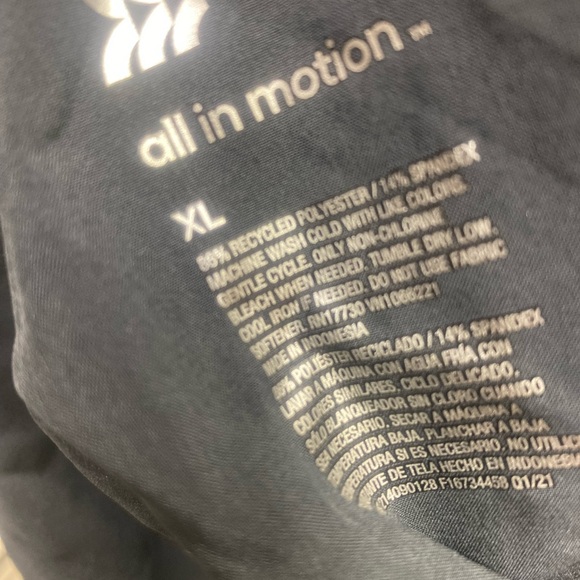 All in Motion Midnight Black Women's Romper - Picture 10 of 10